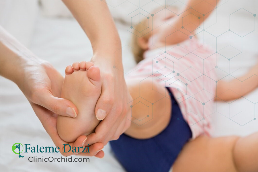 درمان صافی کف پا در کودکان